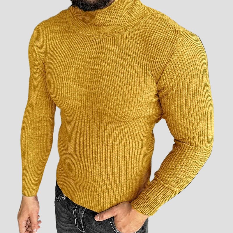 Ethan | Knitted Turtleneck Sweater - Rob Stevenson