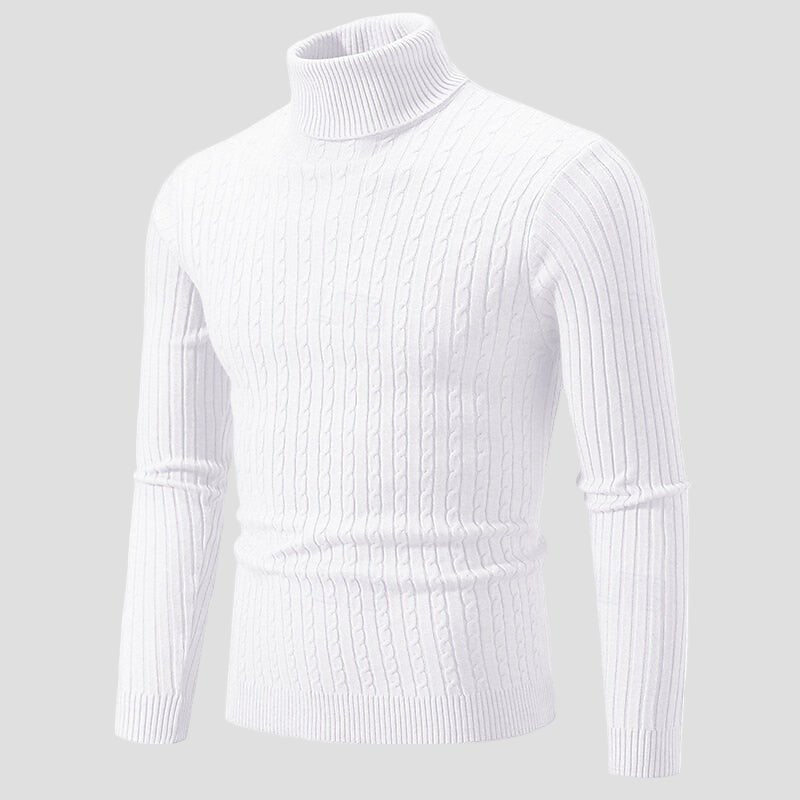 Drake | Knitted Turtleneck Sweater - Rob Stevenson