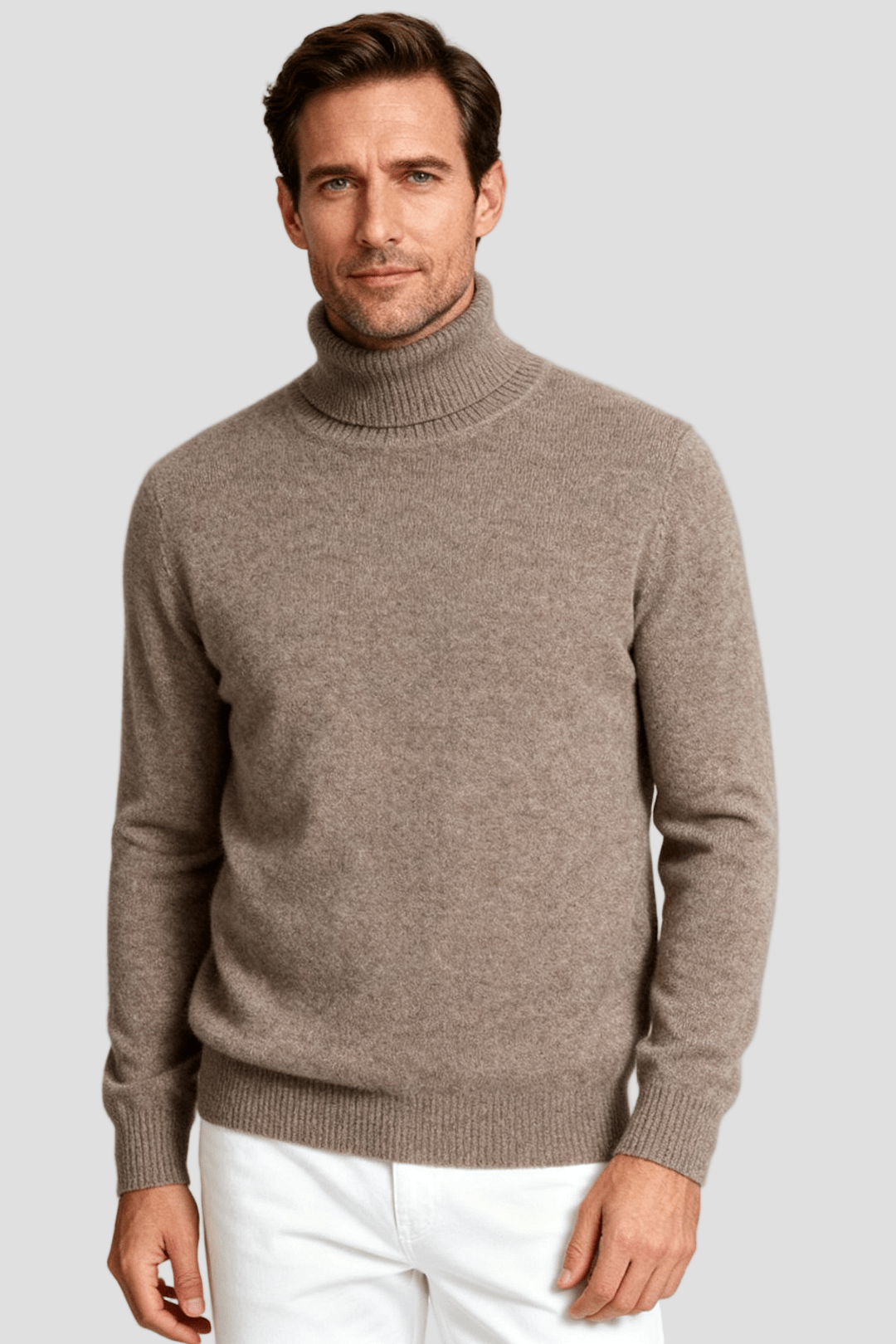 Ethan | Classic Turtleneck Wool Sweater - Rob Stevenson