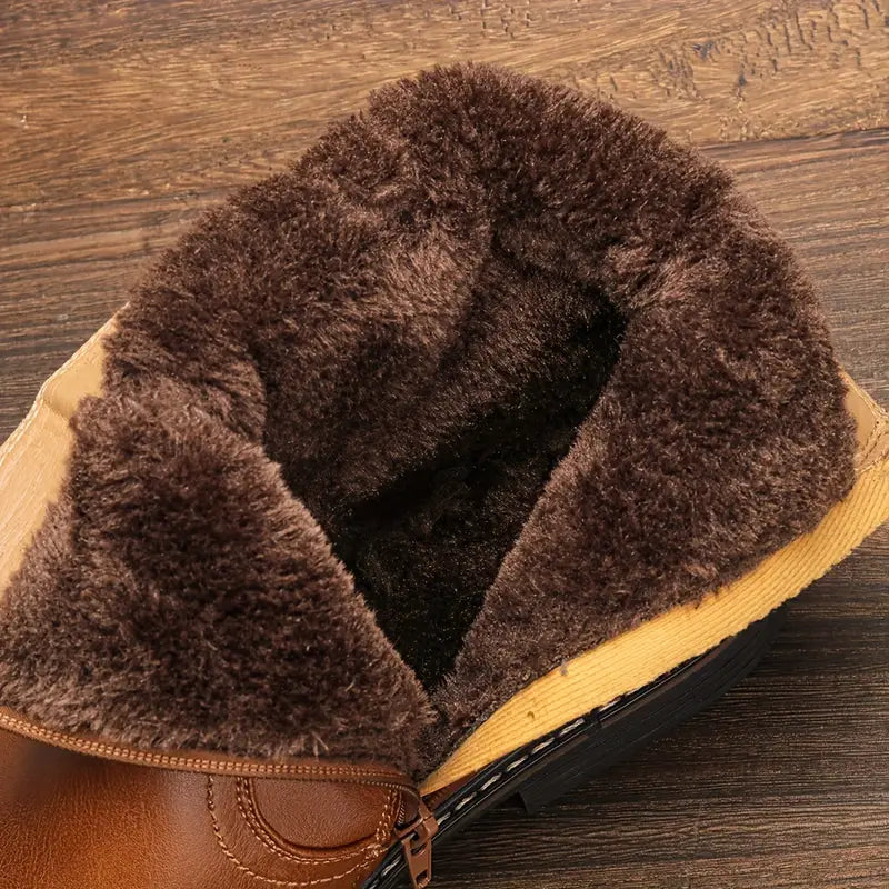 James | Thermal Dress Boots With Zippers