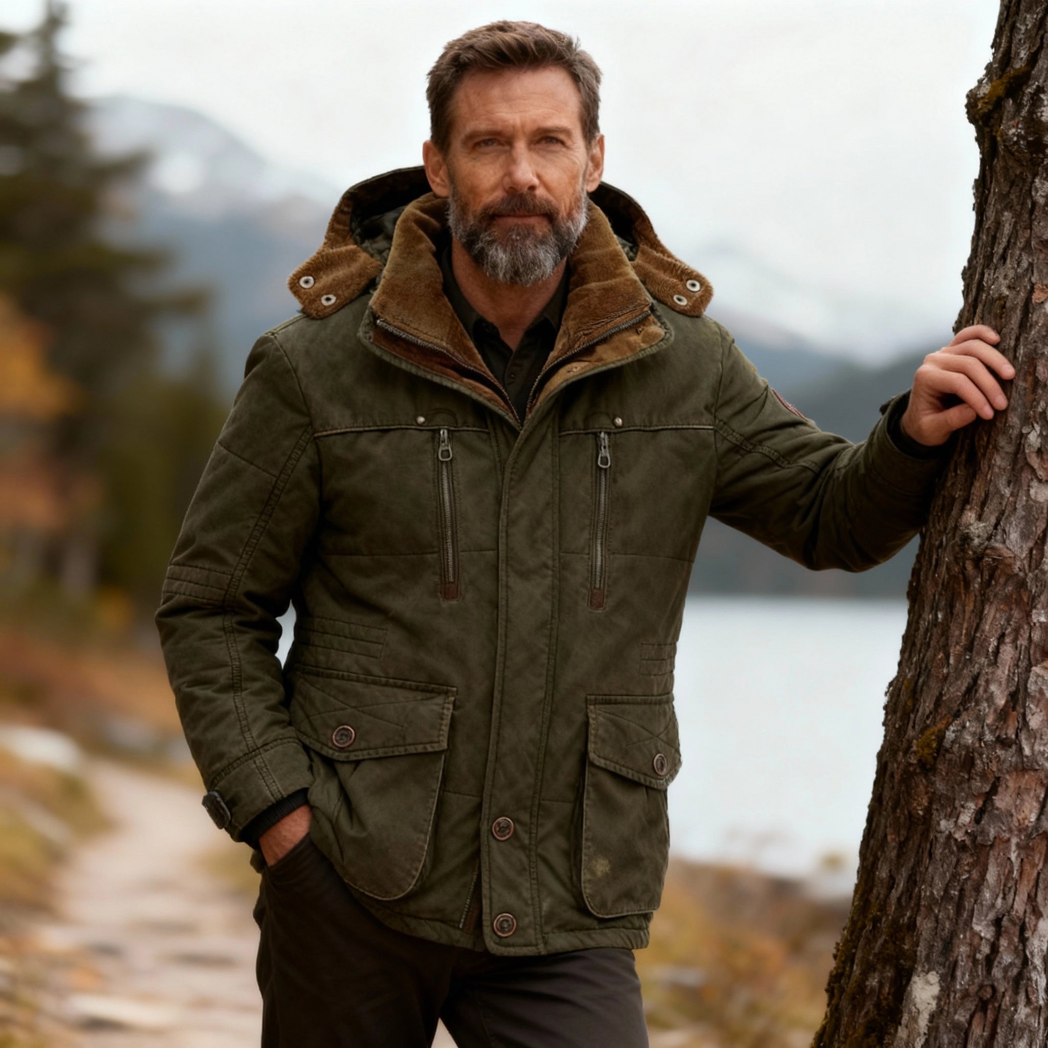 Parker | Structured Water - Resistant Utility Winter Jacket - Rob Stevenson