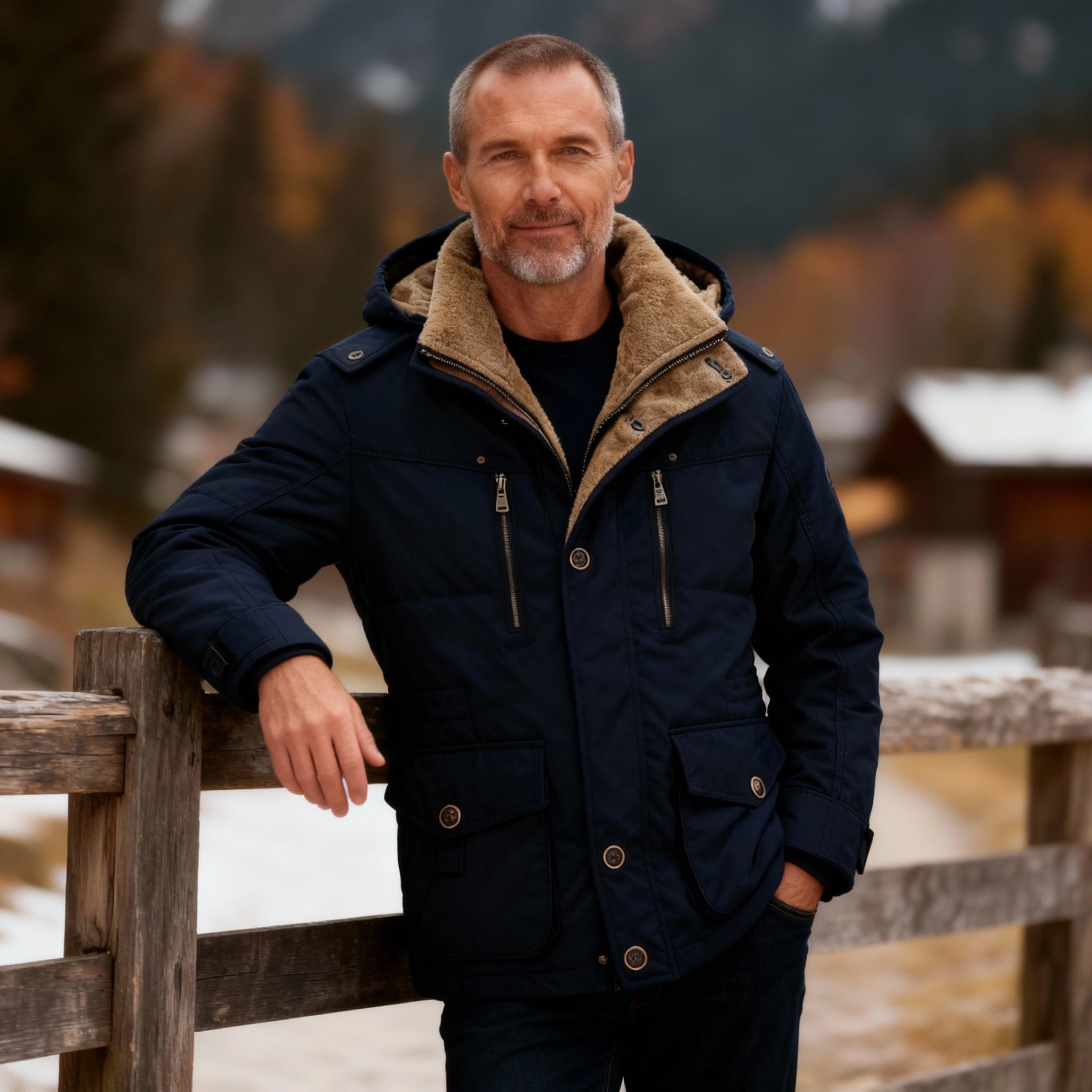 Parker | Structured Water - Resistant Utility Winter Jacket - Rob Stevenson