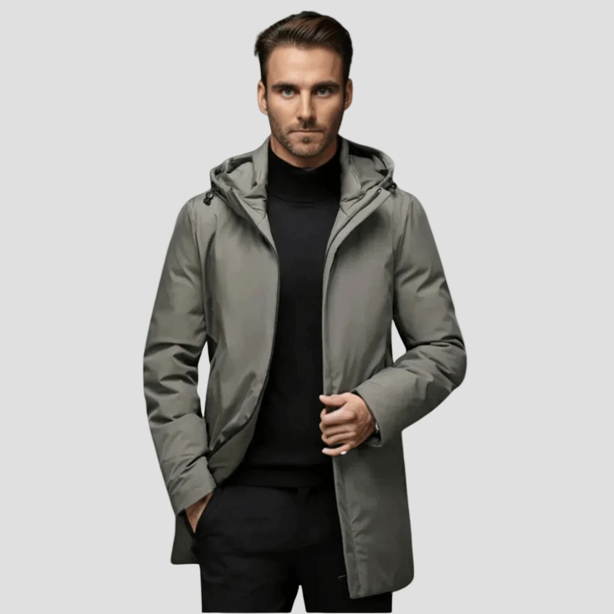 Mayfair | Waterproof Winter Parka Coat with Hood - Rob Stevenson