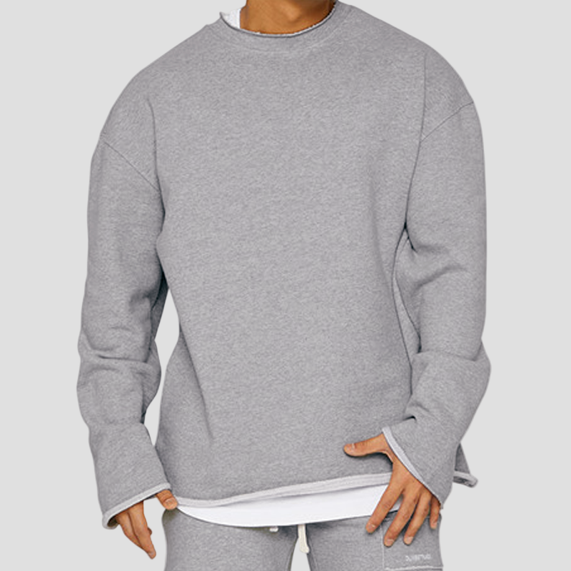 Cormac | Round Neck Loose Fit Casual Sweatshirt