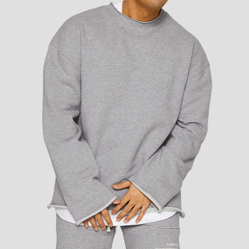 Cormac | Round Neck Loose Fit Casual Sweatshirt