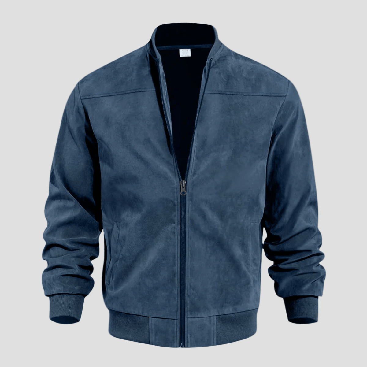 Soho | Casual Vintage Suede Bomber Jacket for Men - Rob Stevenson