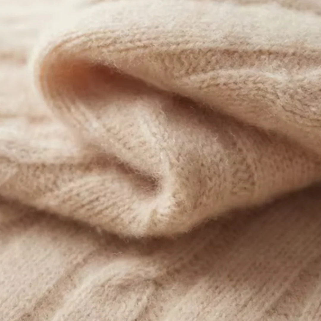 Theodore | Cable Knit Button Sweater