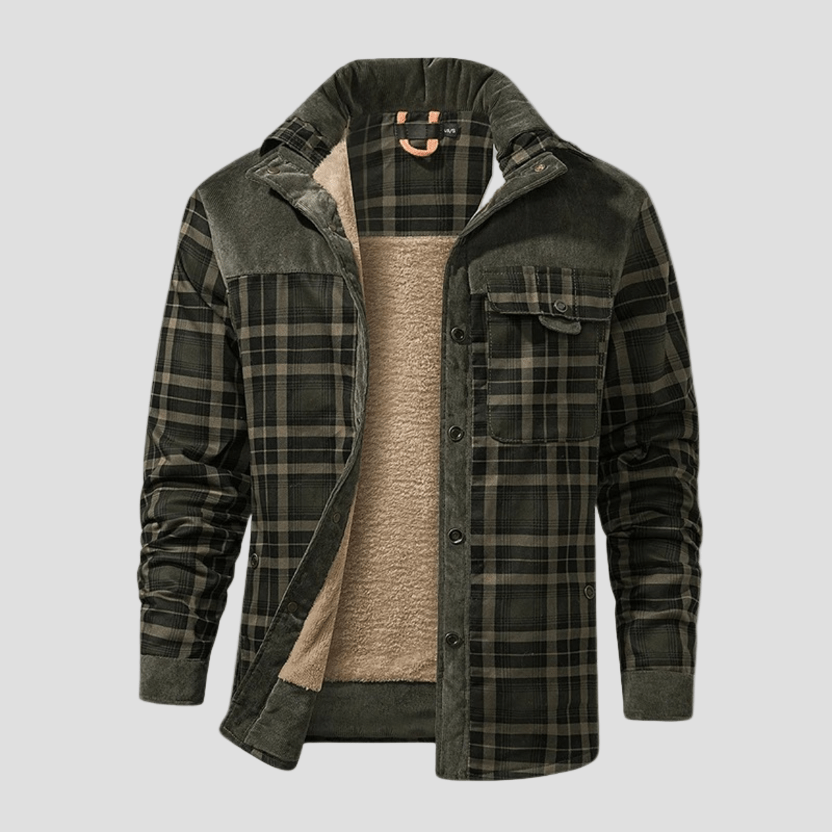 Verban | Check Plaid Fleece Lined Flannel Jacket - Rob Stevenson
