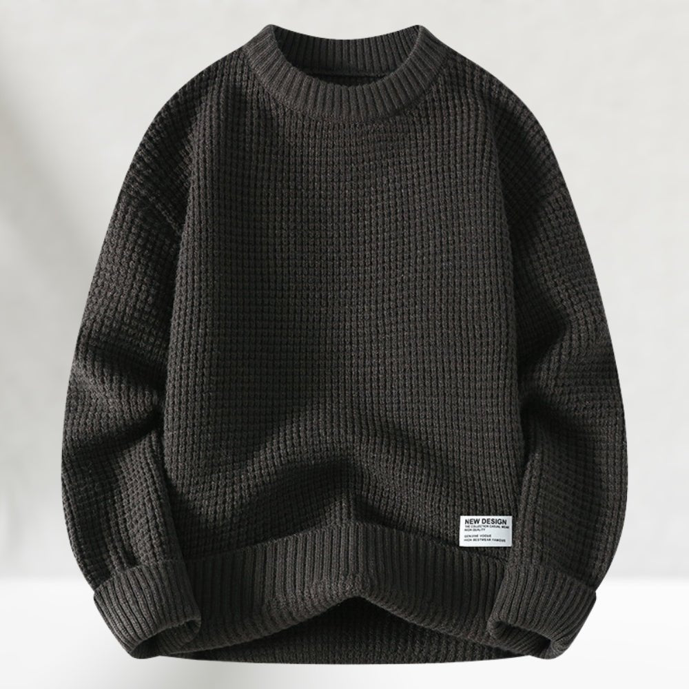 Aiden | Classic Knit Crewneck Sweater - Rob Stevenson