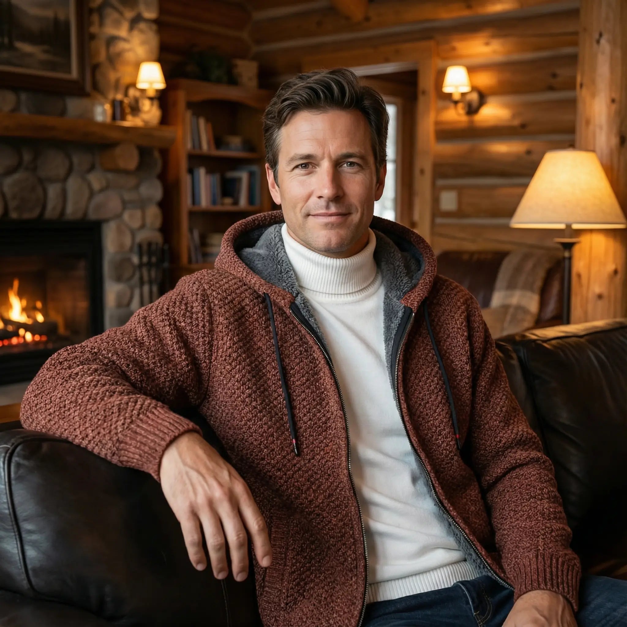 Thomas | Knit Fleece Hoodie - Rob Stevenson