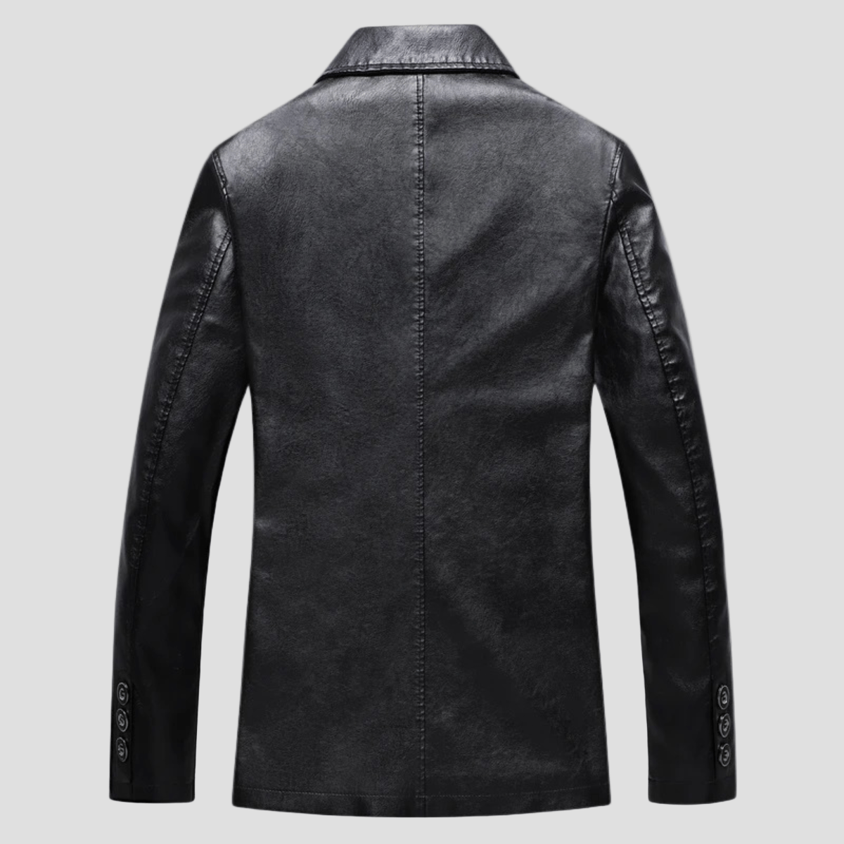 Porter | Button Up Leather Winter Jacket - Rob Stevenson