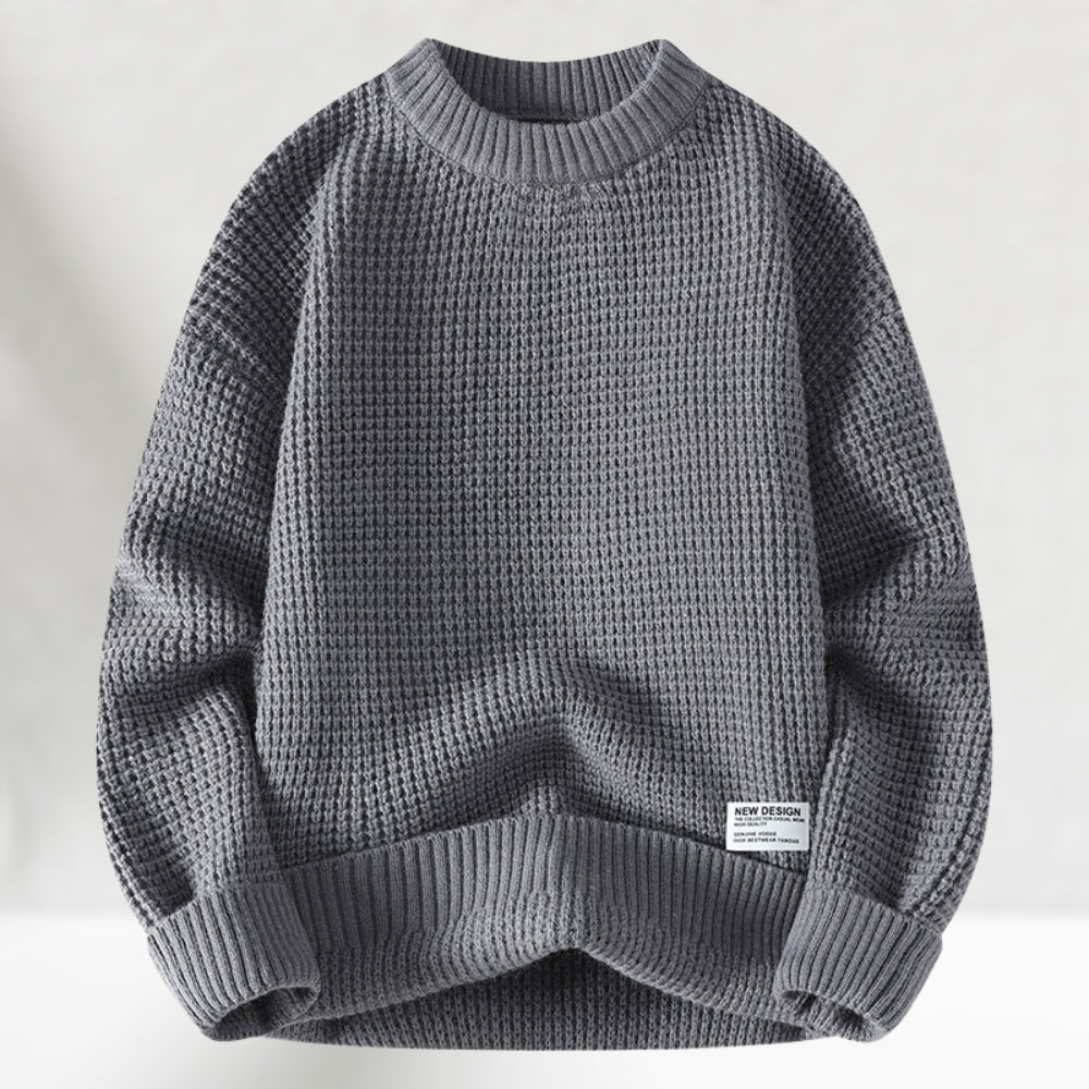 Aiden | Classic Knit Crewneck Sweater - Rob Stevenson