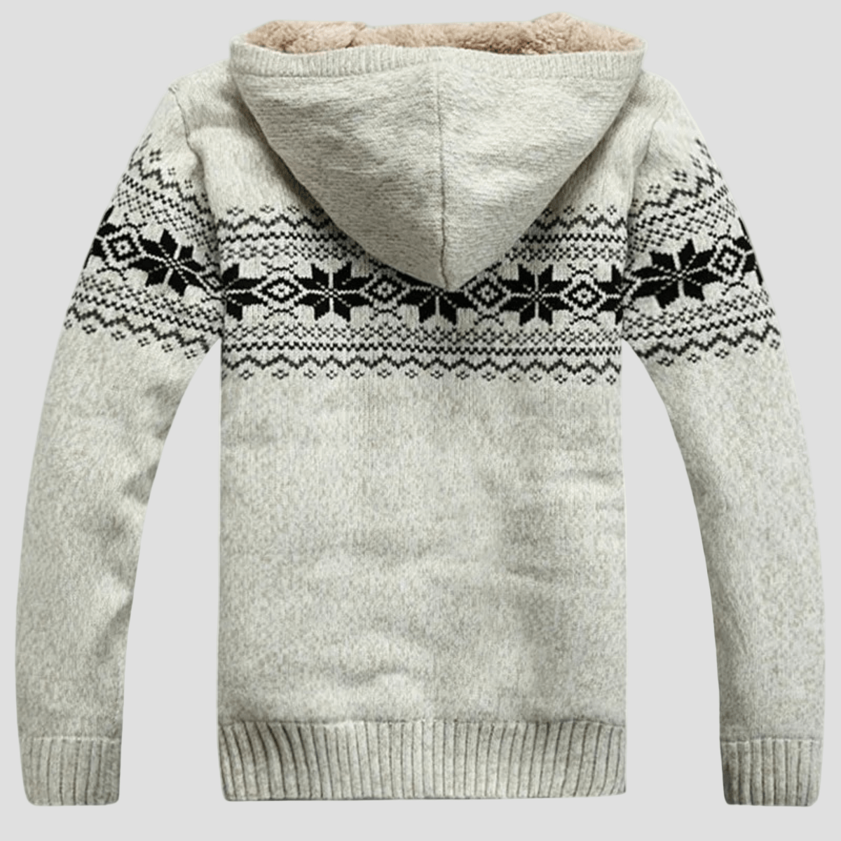 Montclair | Knit Zip Up Nordic Pattern Jacket - Rob Stevenson