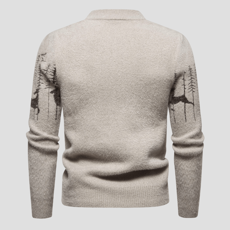 Hudson | Warm Classic Men’s Crewneck Sweater - Rob Stevenson