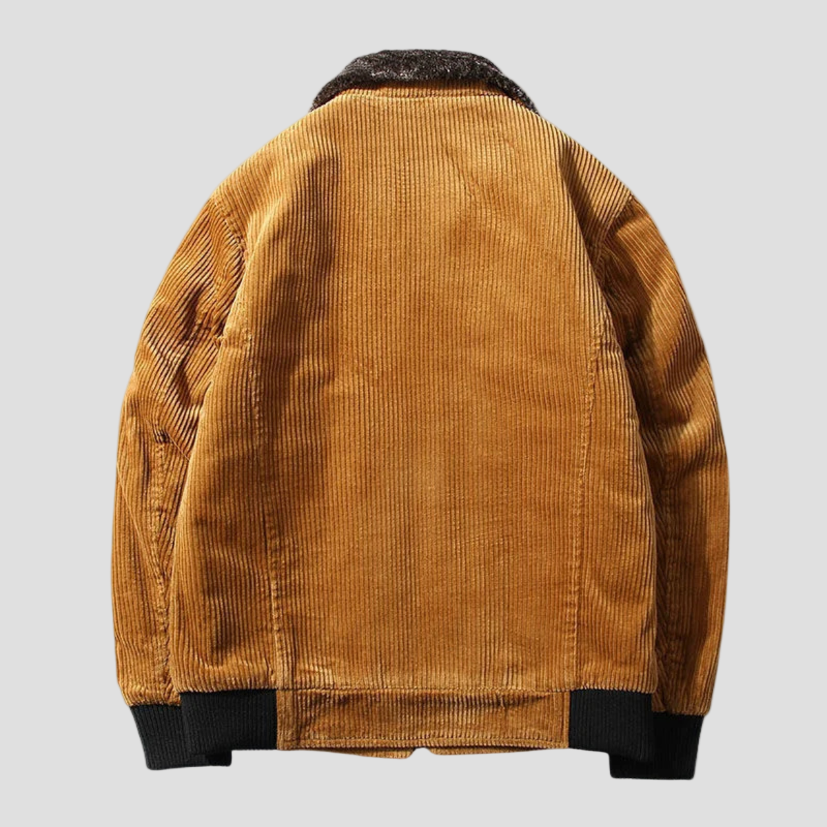 Dylan | Corduroy Fur Collar Jacket