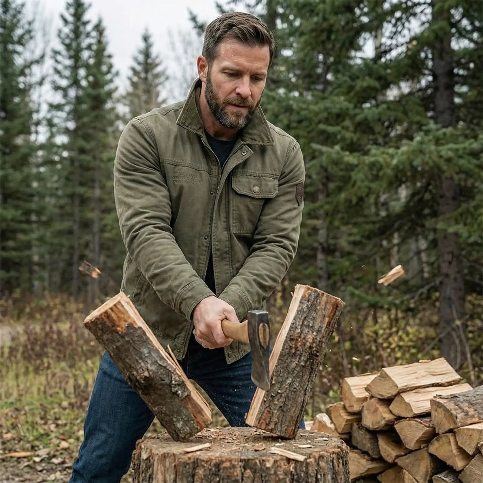 Ethan | Vintage Casual Workwear Field Jacket - Rob Stevenson