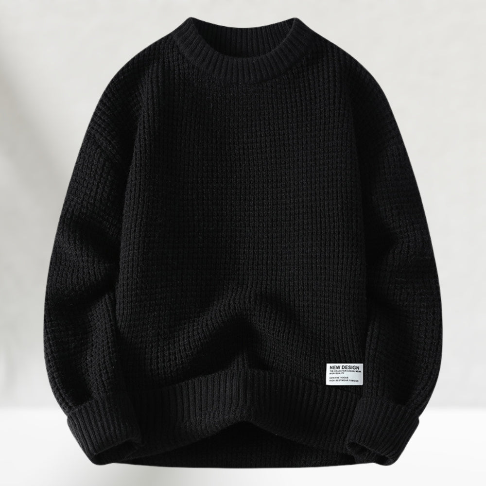 Aiden | Classic Knit Crewneck Sweater - Rob Stevenson