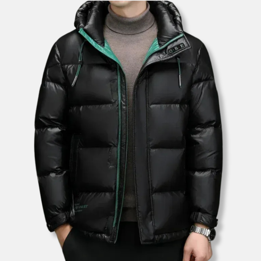 Logan | Hooded Water-Resistant Down Winter Jacket