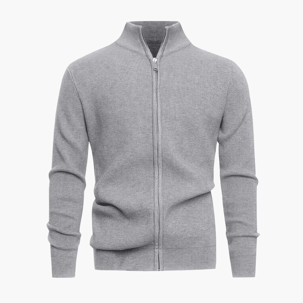 Harbor Zip - Front Knit Cardigan - Rob Stevenson