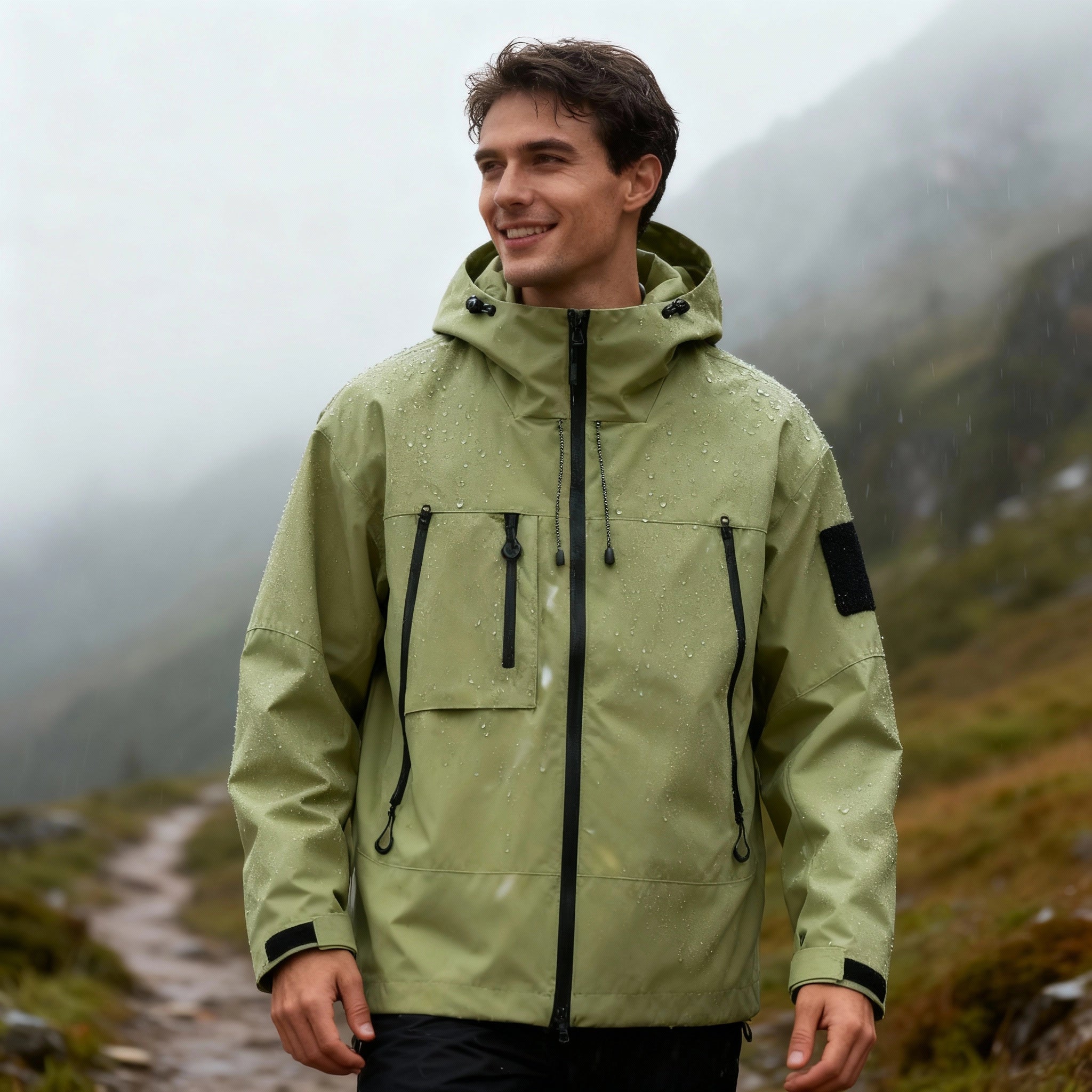 Brody | Oversized Wind - Resistant Hooded Winter Jacket - Rob Stevenson