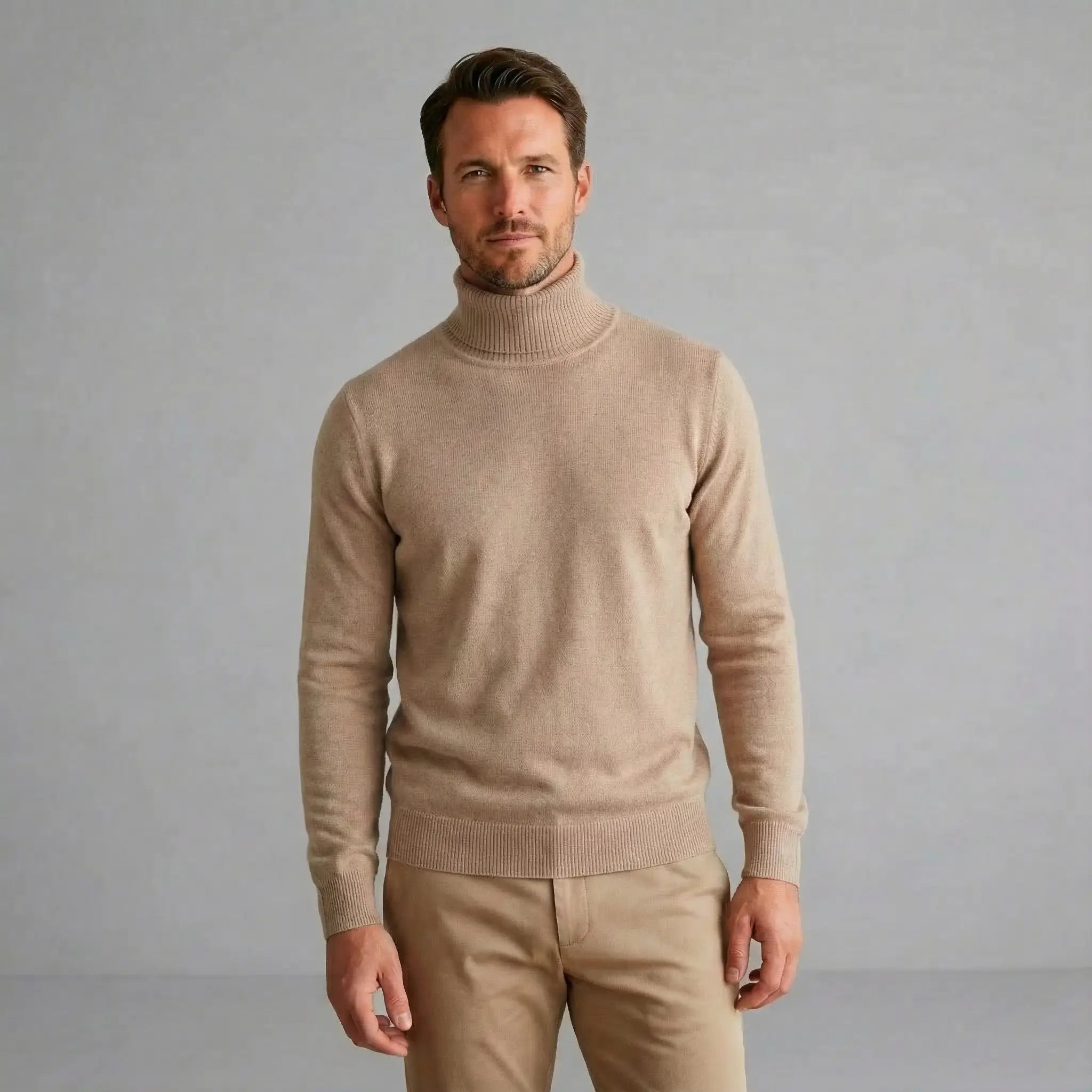 Bentley | Solid Turtleneck Sweater - Rob Stevenson
