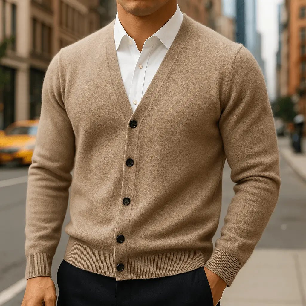 Lucas | Cashmere Cardigan - Rob Stevenson
