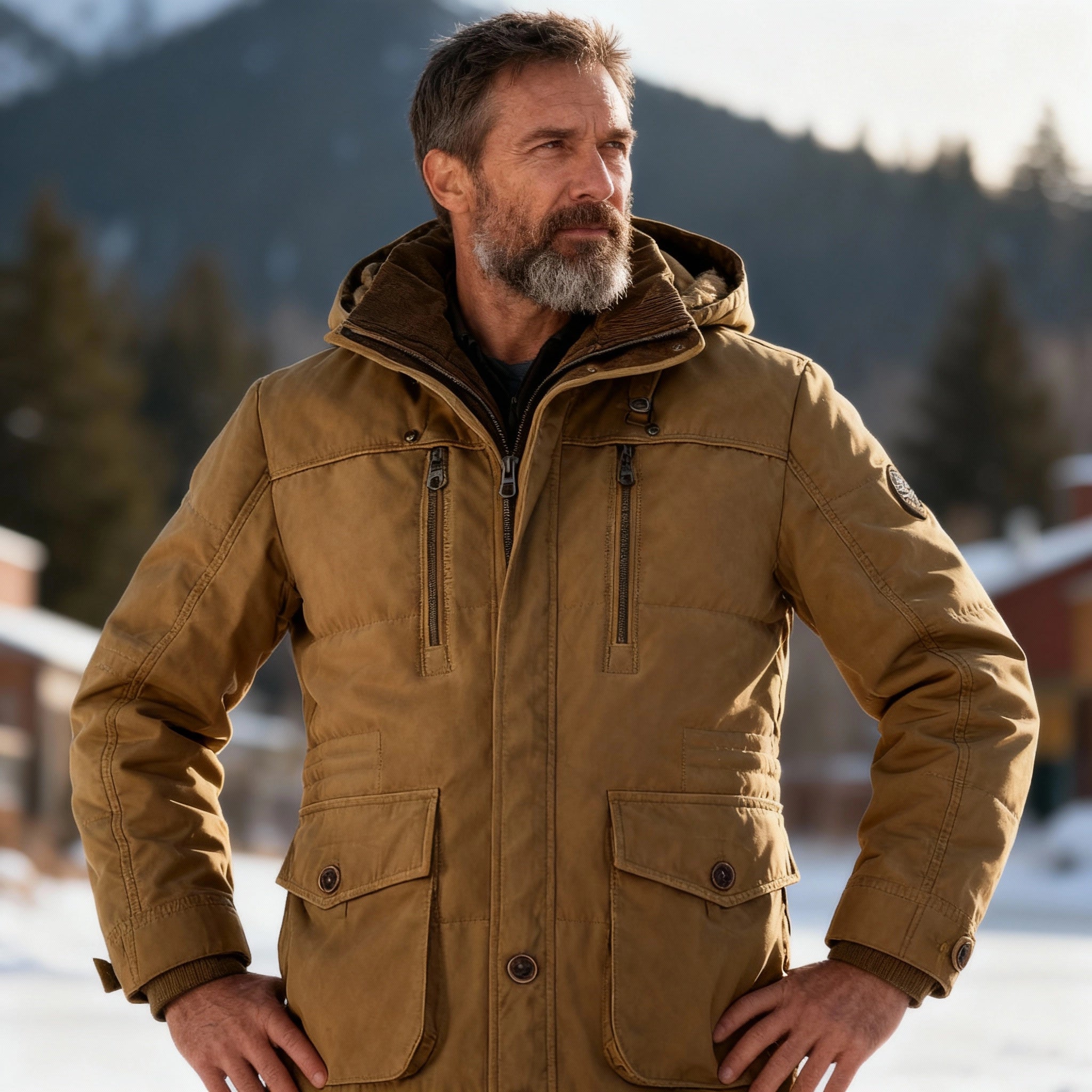 Parker | Structured Water - Resistant Utility Winter Jacket - Rob Stevenson
