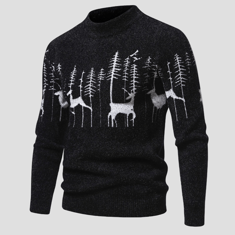 Hudson | Warm Classic Men’s Crewneck Sweater - Rob Stevenson