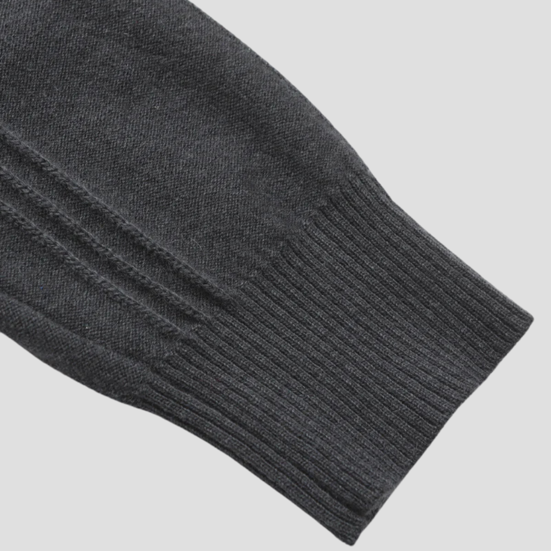 Alexander | Cashmere Half Zip Jumper