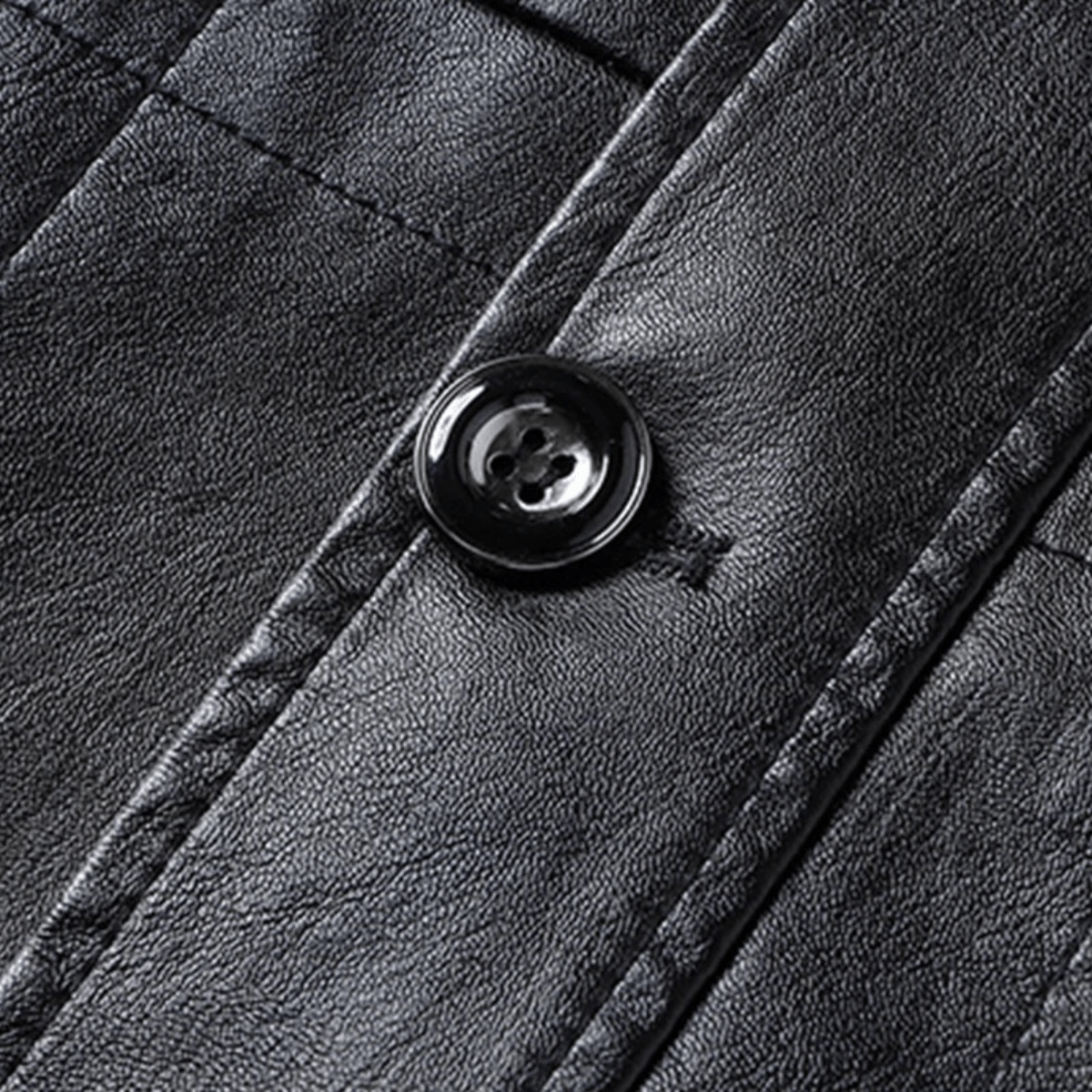 Porter | Button Up Leather Winter Jacket - Rob Stevenson