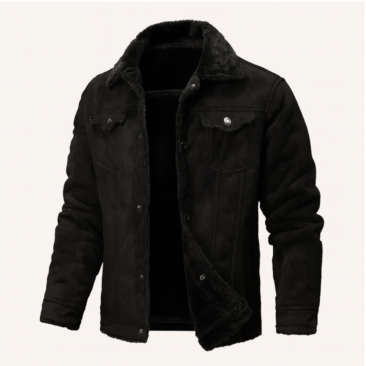 Owen | Shearling Leather Jacket