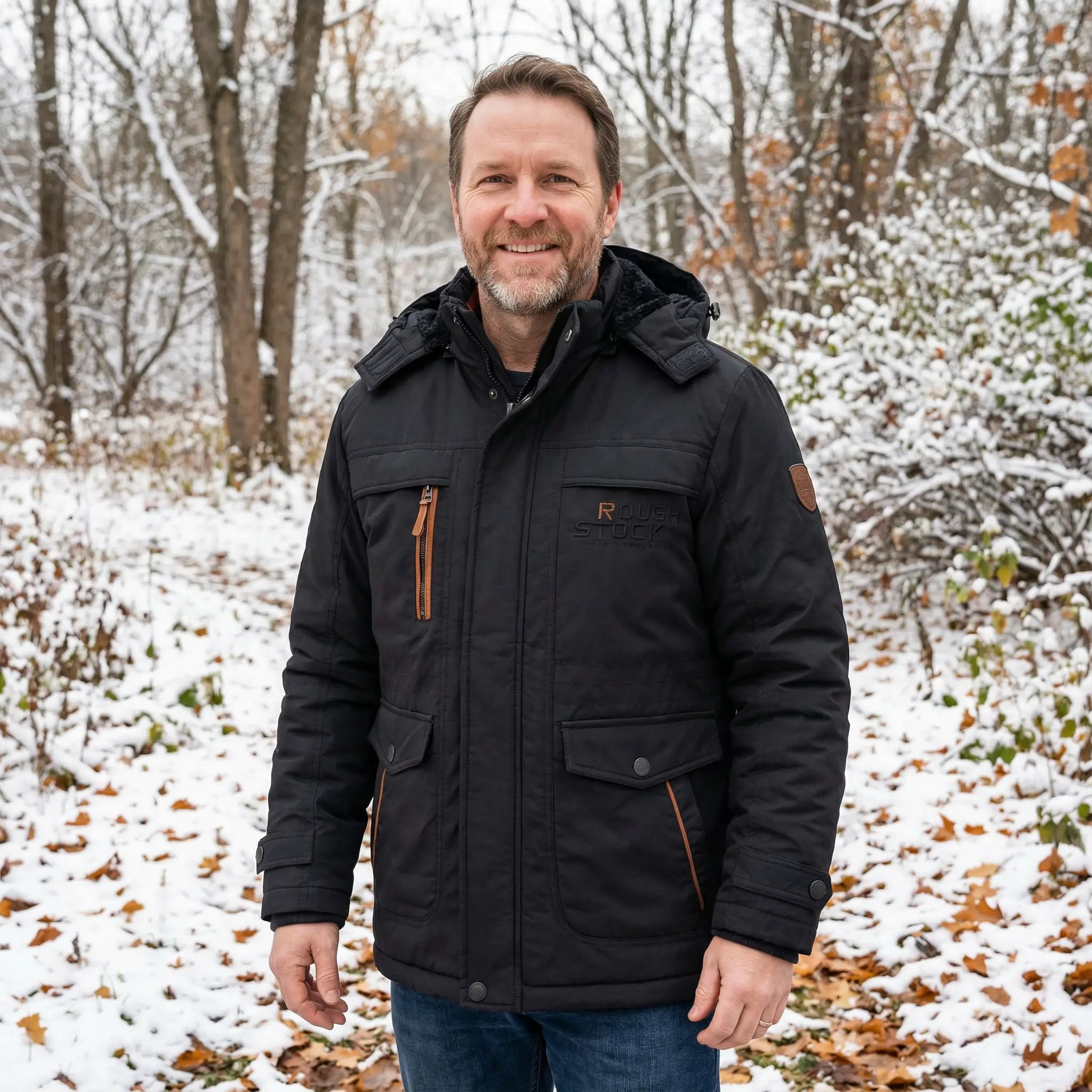 Luca | Windproof Insulated Winter Jacket with Pockets - Rob Stevenson