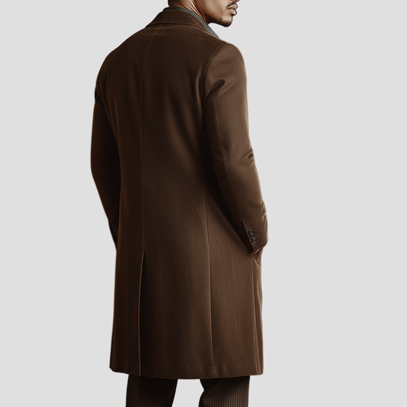 Connor | Vintage Suede Mid Coat