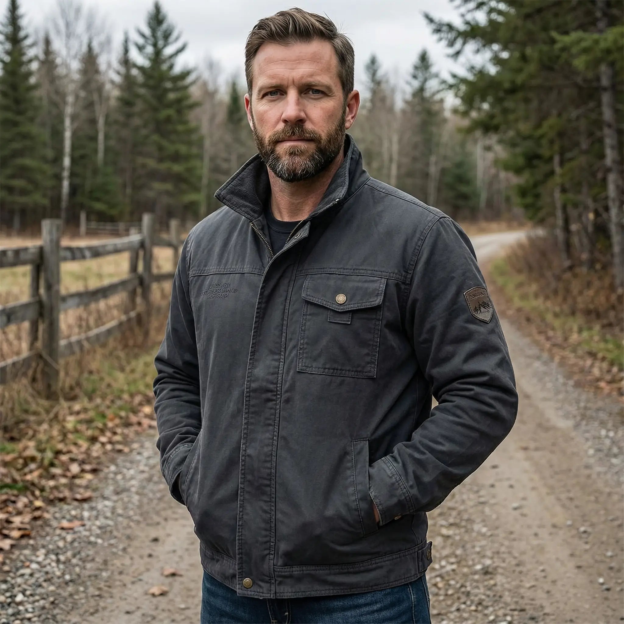 Ethan | Vintage Casual Workwear Field Jacket - Rob Stevenson