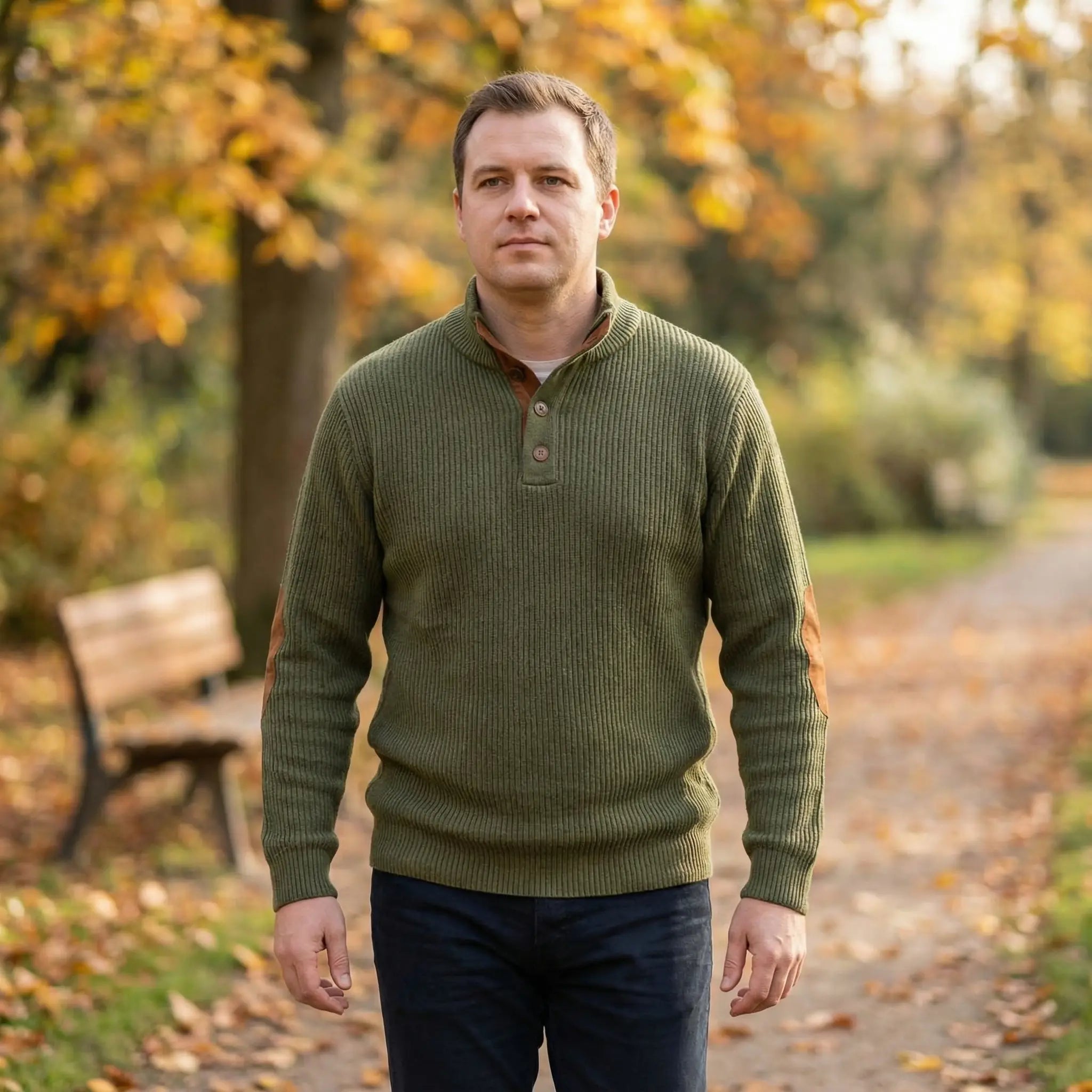 Nathan | Men's Corduroy Pullover - Rob Stevenson