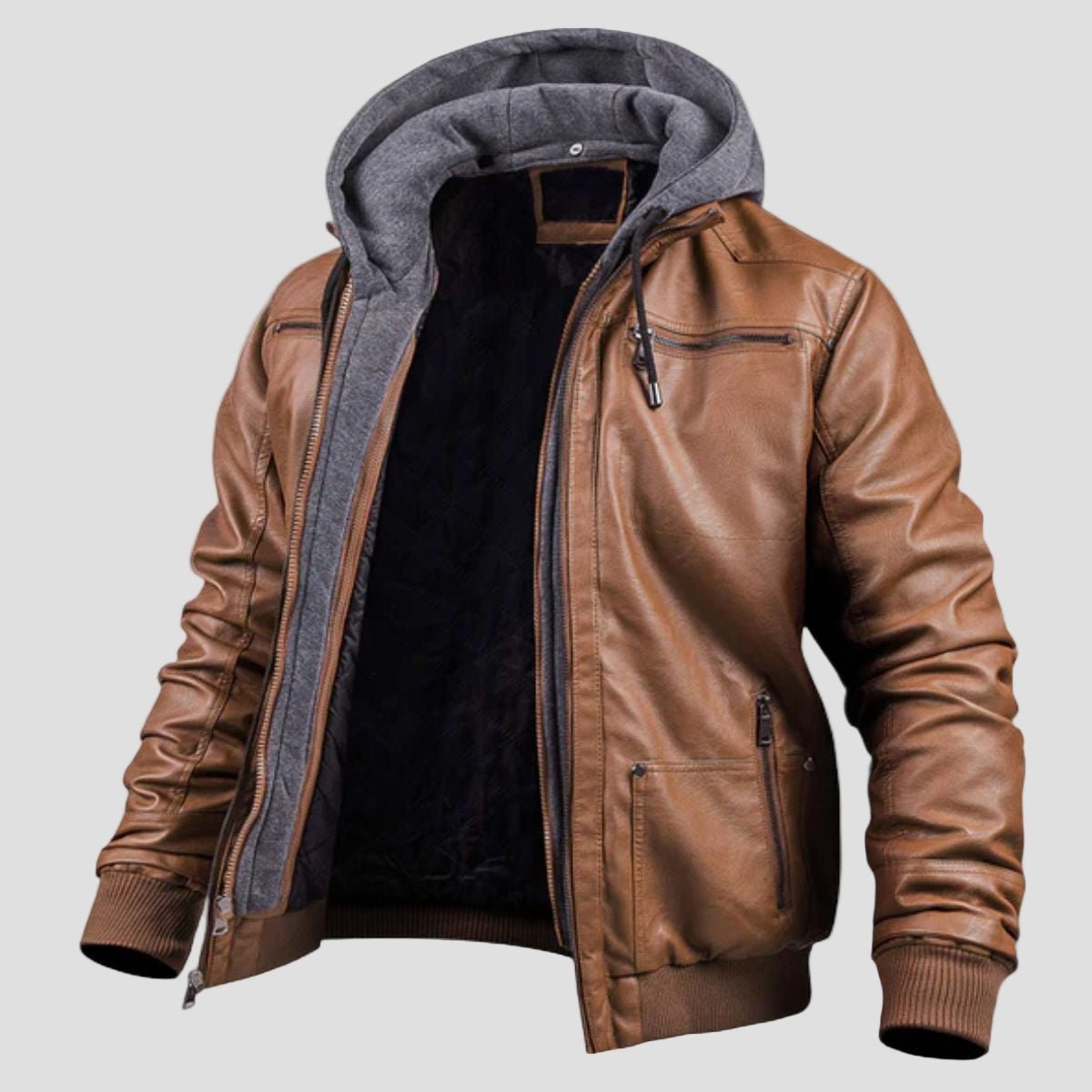Ashford | Modern Warm Leather Jacket for Men - Rob Stevenson