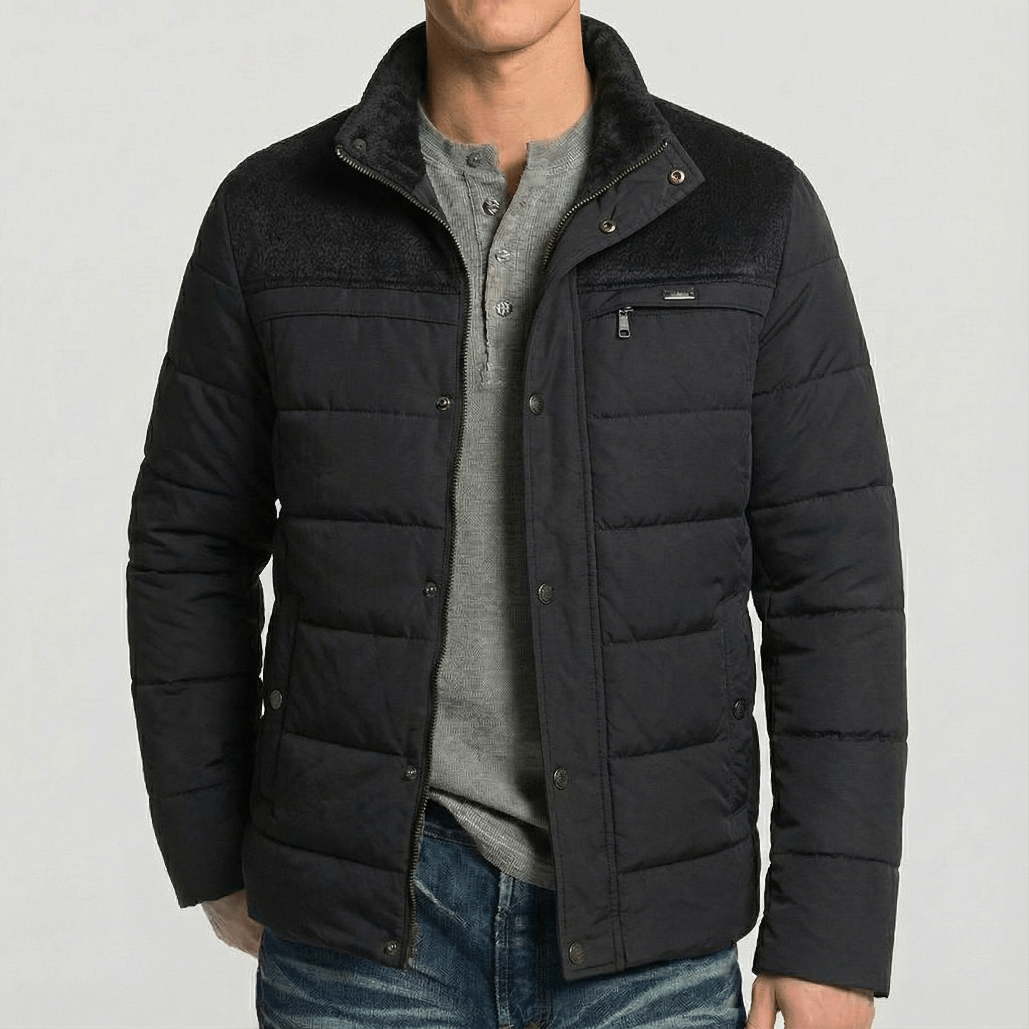 Bennett | Plush Fur - Lined Quilted Winter Jacket - Rob Stevenson