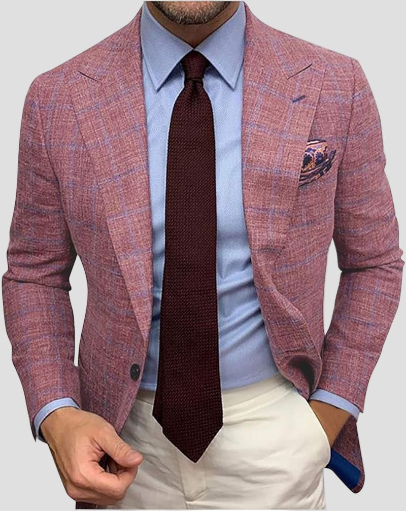 Elijah | One Button Blazer - Rob Stevenson