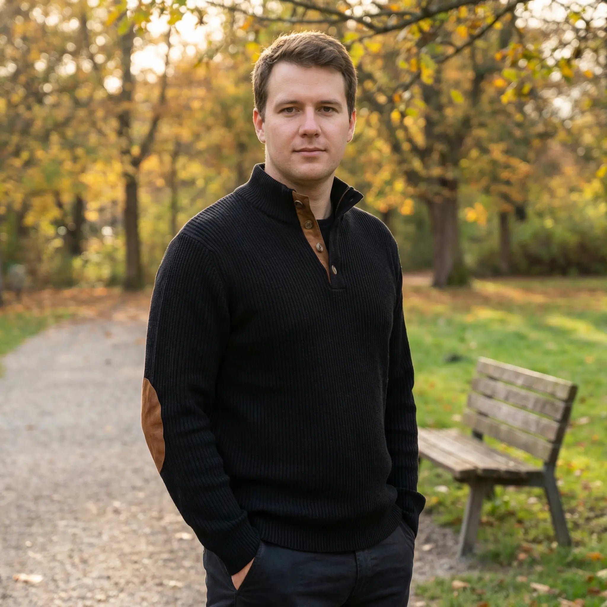 Nathan | Men's Corduroy Pullover - Rob Stevenson