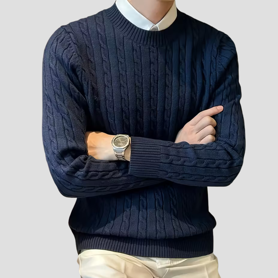 Charles | Cable Knit Jumper