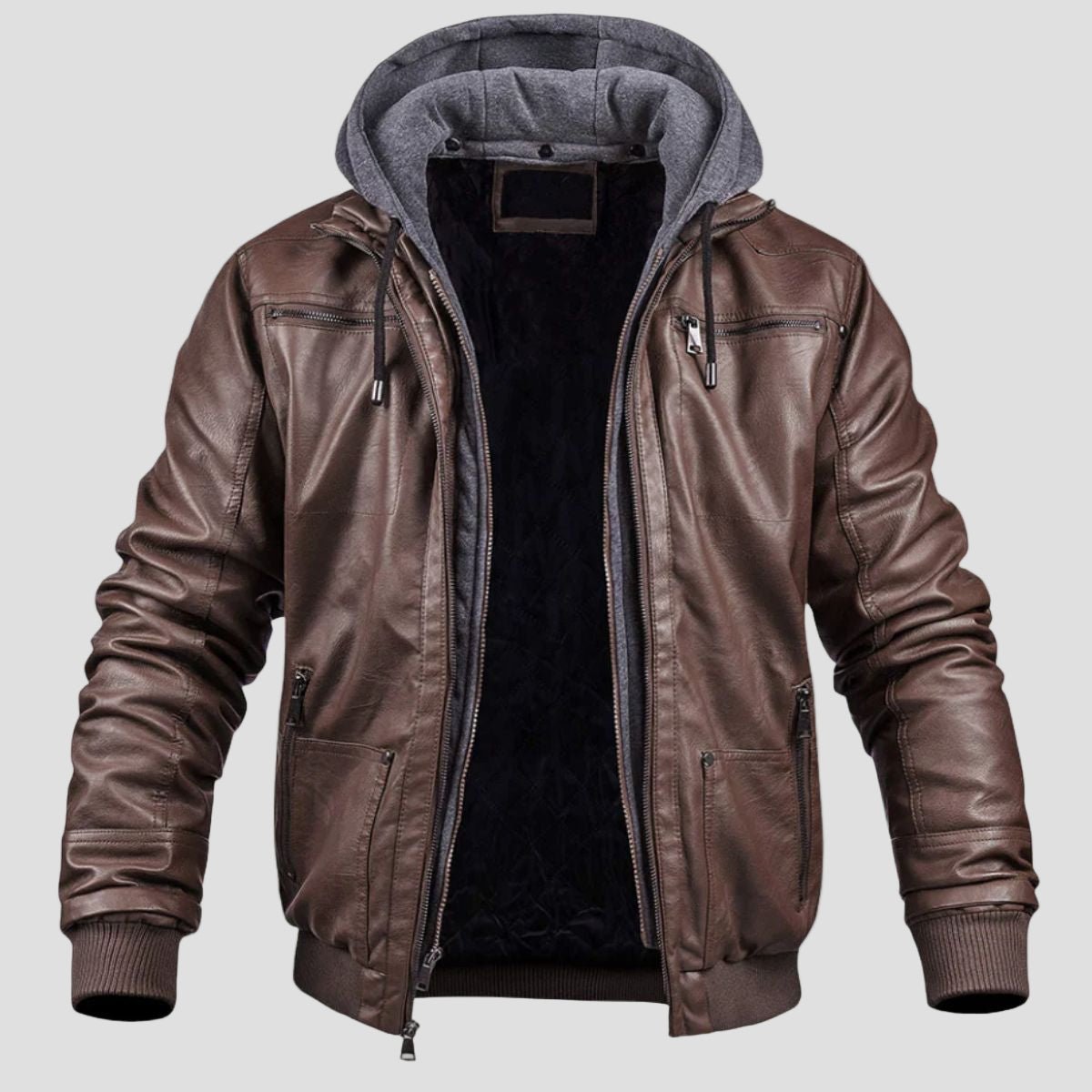 Ashford | Modern Warm Leather Jacket for Men - Rob Stevenson