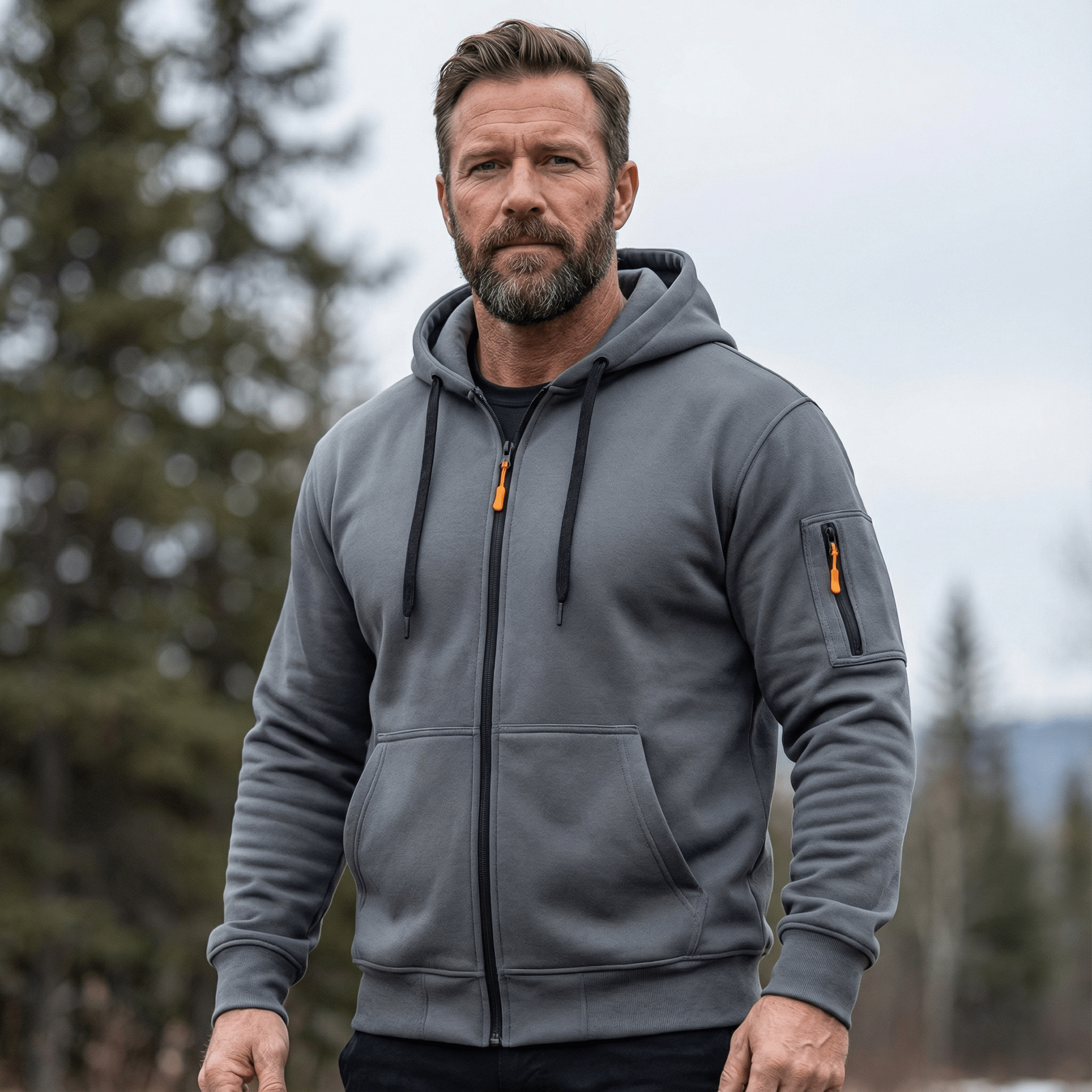 Tyler | Full Zip Fleece Hoodie - Rob Stevenson