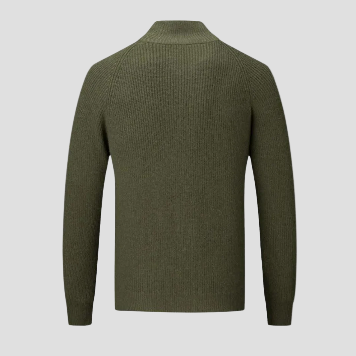 Jacob | Merino Wool Zip Cardigan