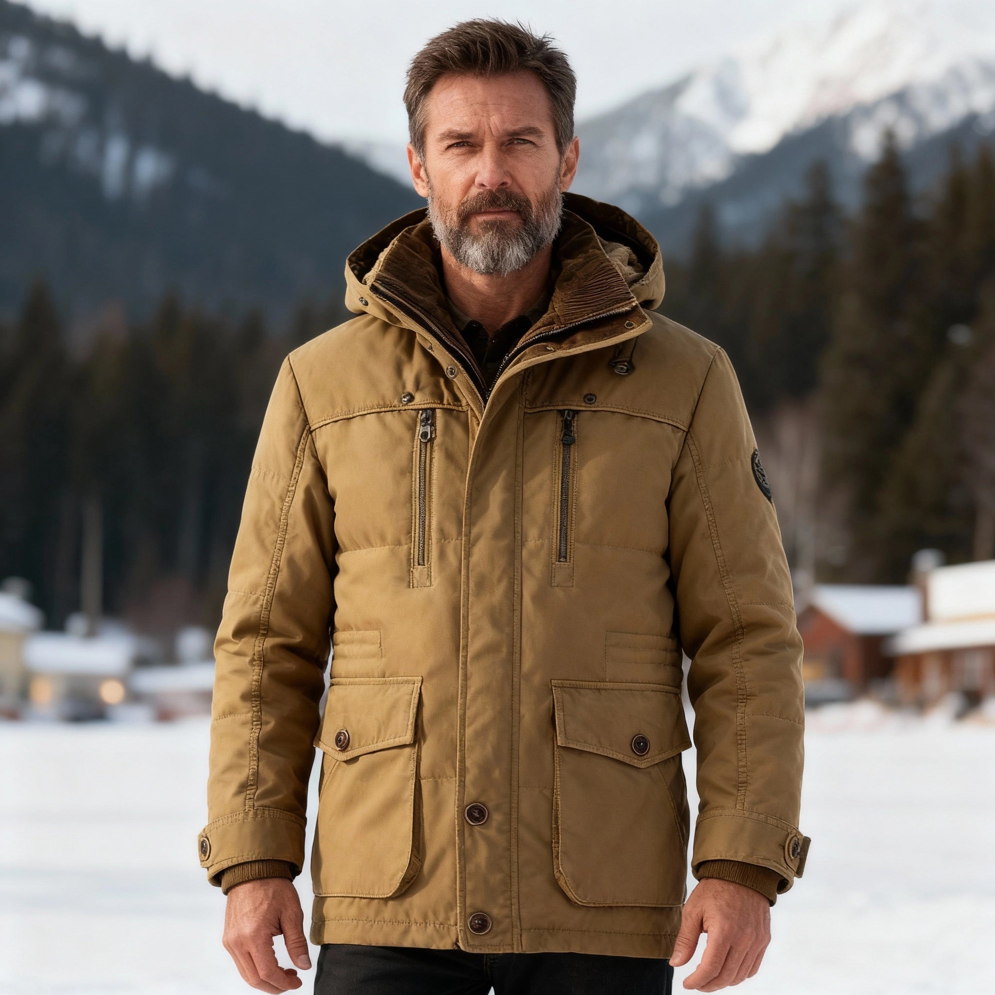 Parker | Structured Water - Resistant Utility Winter Jacket - Rob Stevenson