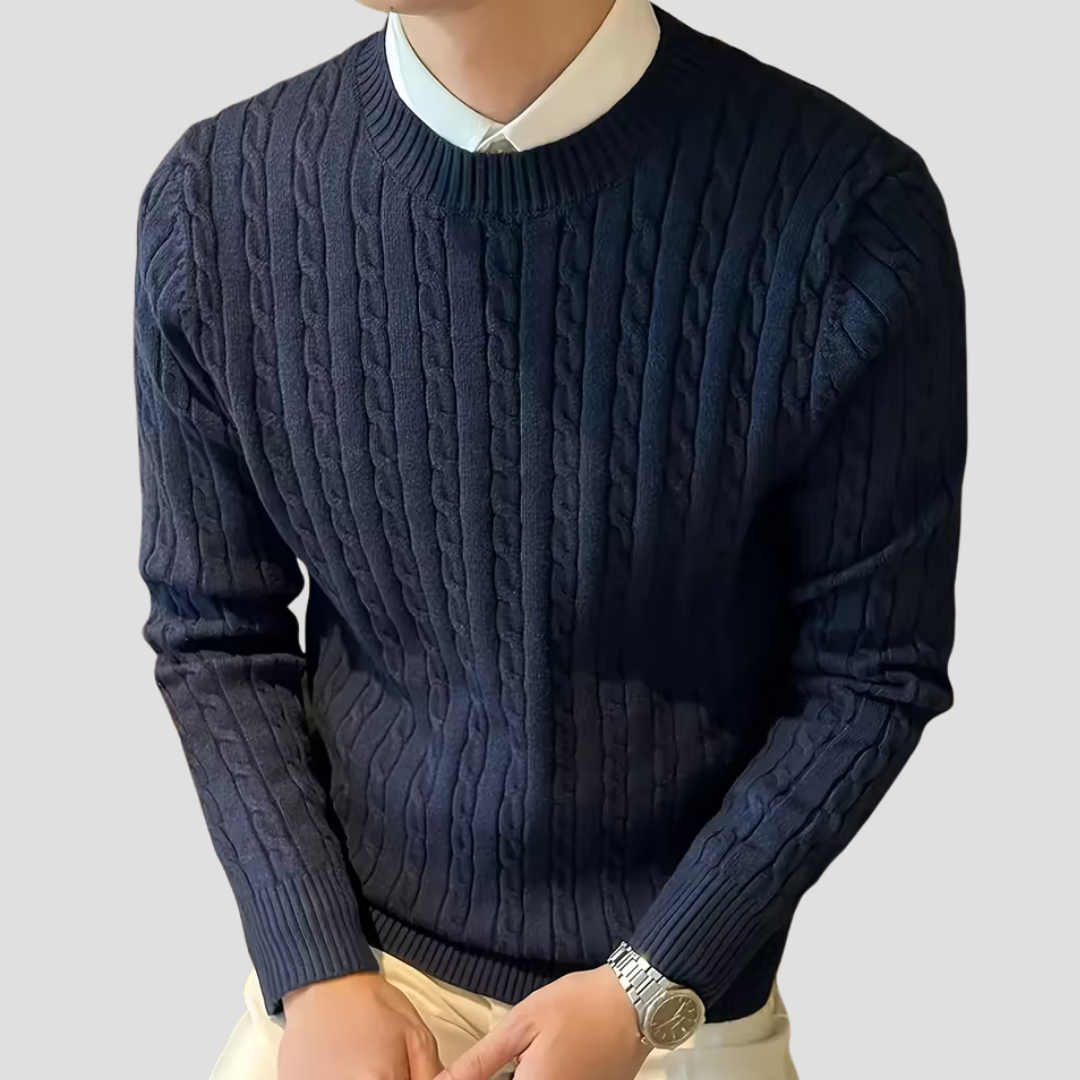 Charles | Cable Knit Jumper