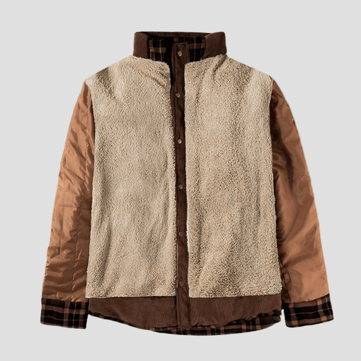 Verban | Check Plaid Fleece Lined Flannel Jacket - Rob Stevenson