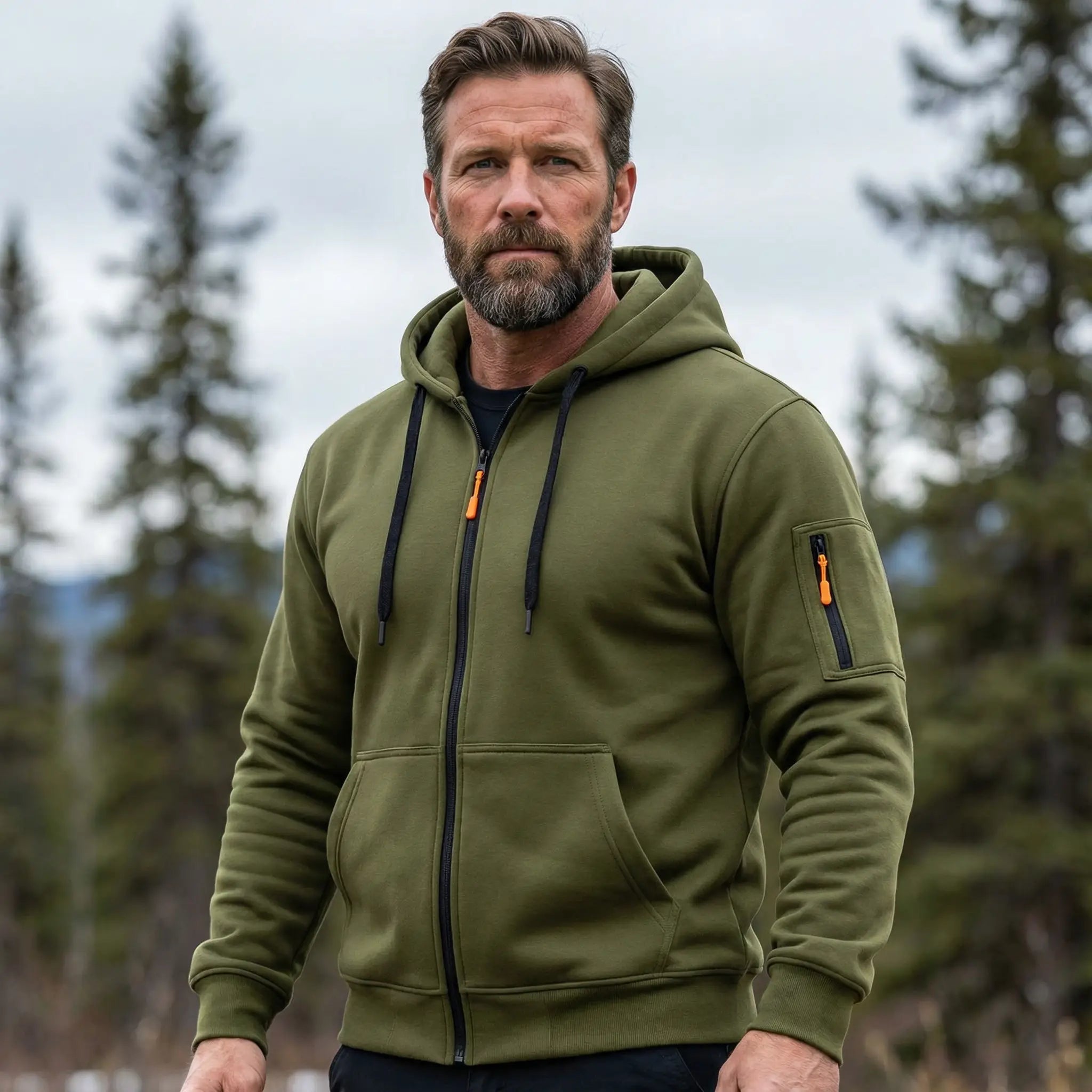 Tyler | Full Zip Fleece Hoodie - Rob Stevenson