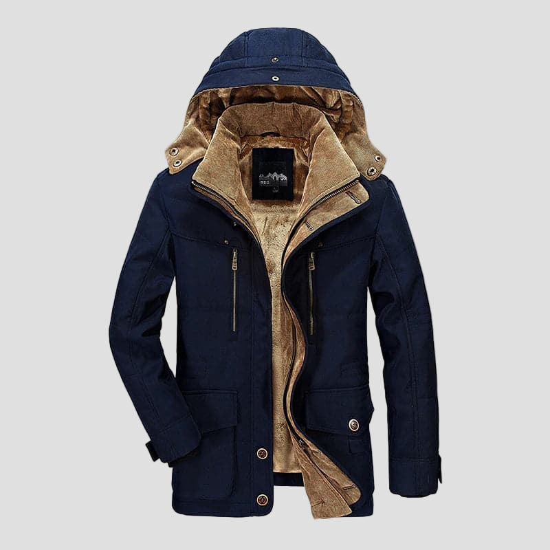 Parker | Structured Water-Resistant Utility Winter Jacket