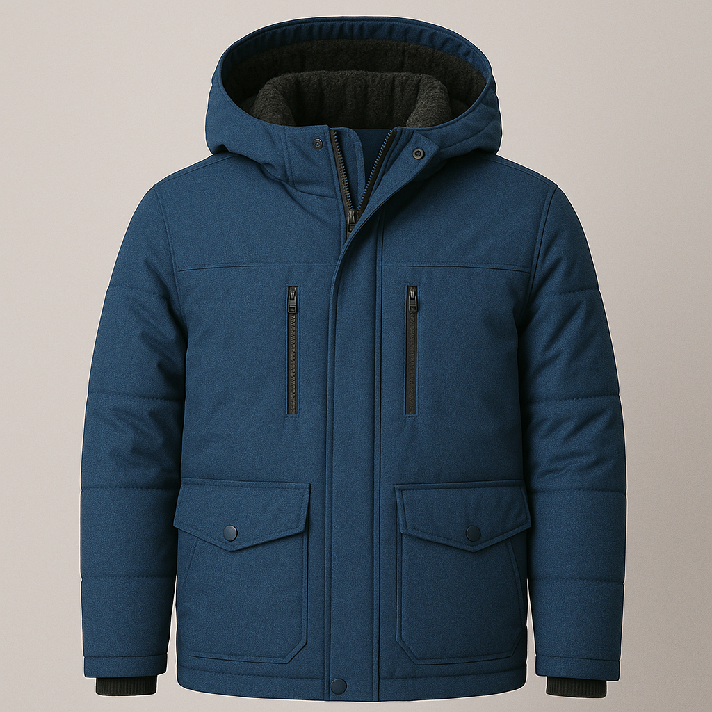 Men's Short Parka Winterjacket