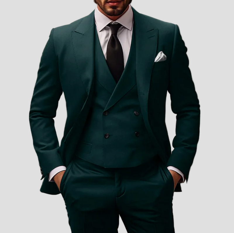 Connor | Modern Three-Piece Slim Suit for Men